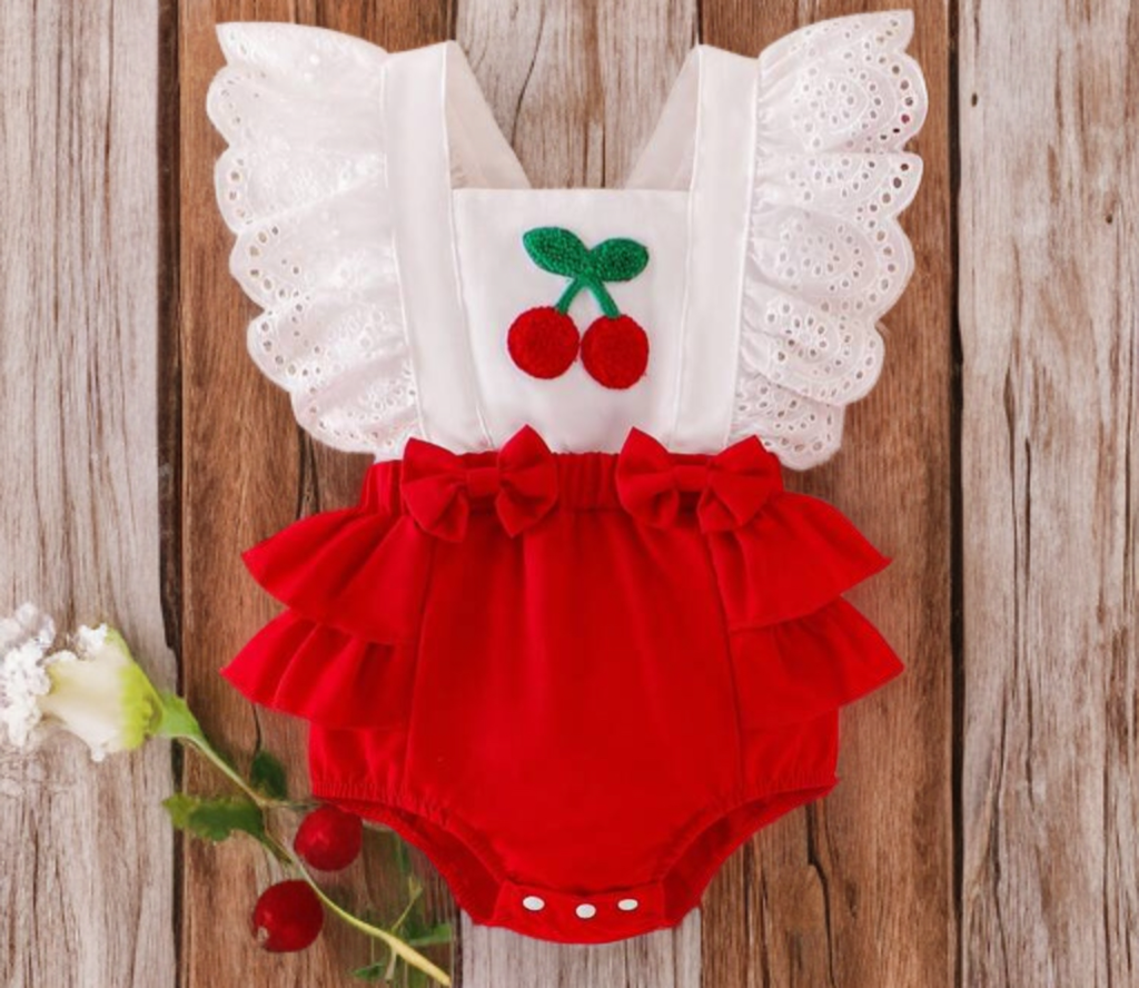 Cherry Romper