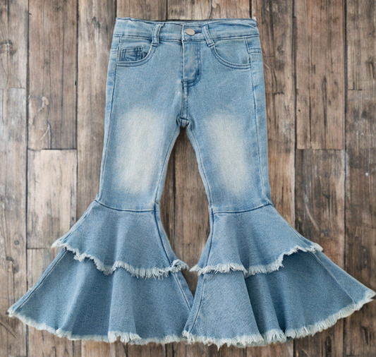 Western Double Bell Jeans