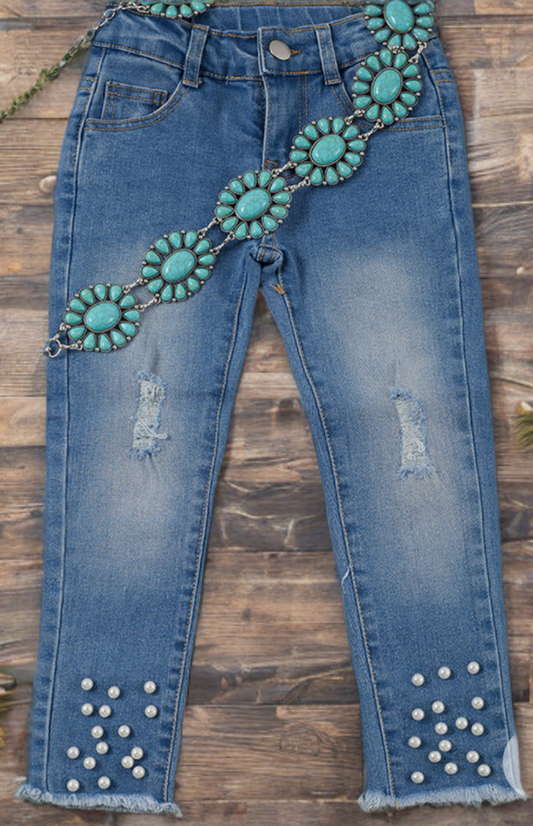 Distressed Pearl Jeans