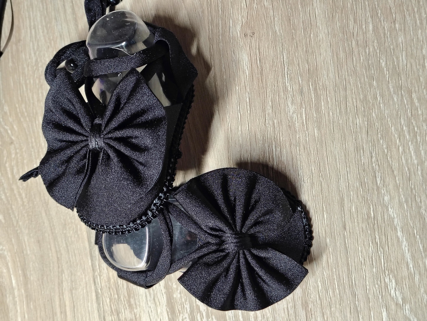 Black Bow Booties
