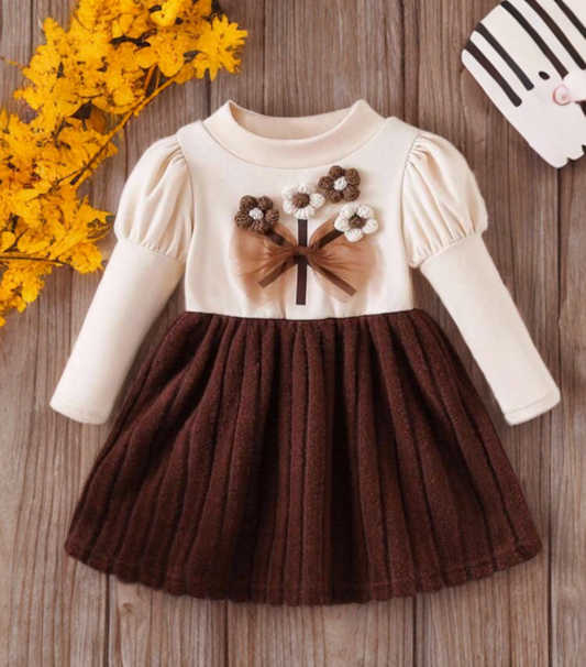 Fall Floral Dress Set