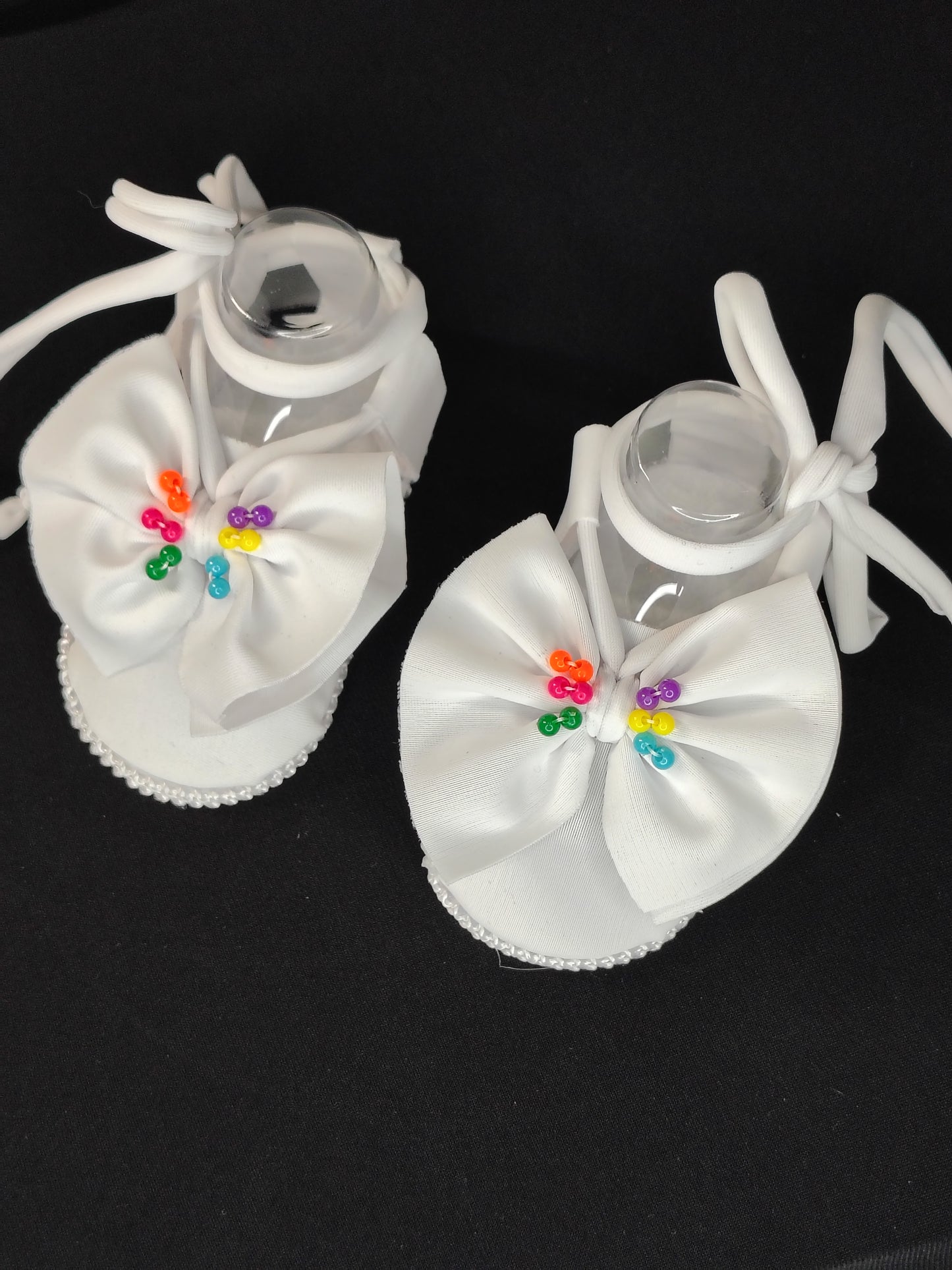 Rainbow Bloom Booties